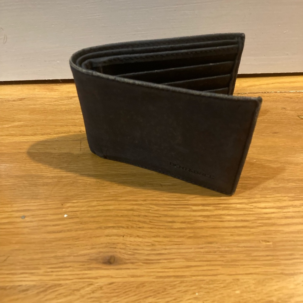 Bent & Bree Cork Black Wallet